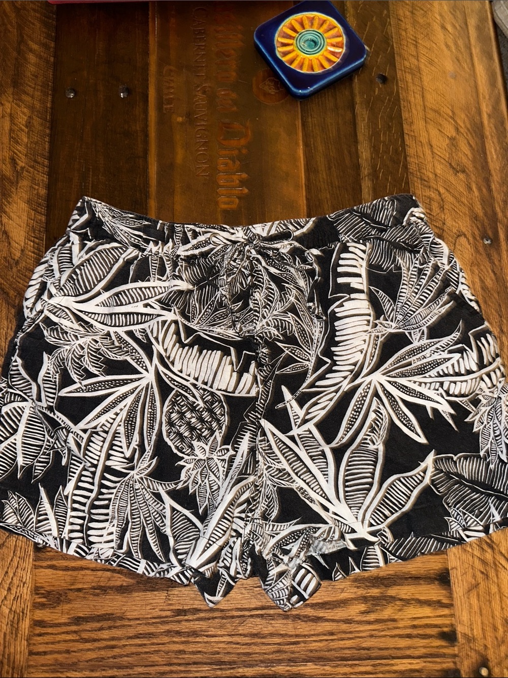 Christian Siriano Linen Shorts